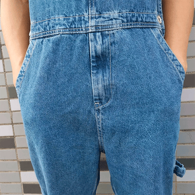 Salopette Bermuda Grande Taille