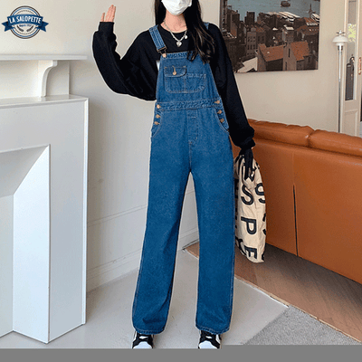 Salopette Bleu Marine Ample