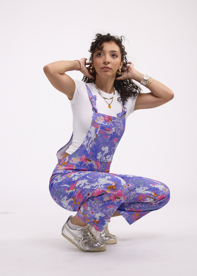 Salopette Coton à Nœud