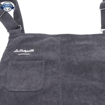 Salopette Velours avec Bretelle