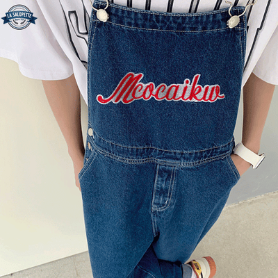 Salopette Bleue Vintage