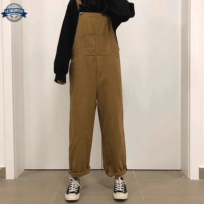 Salopette Camel en Coton