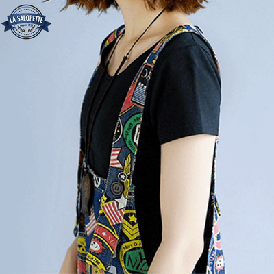 Salopette Jean Autocollant