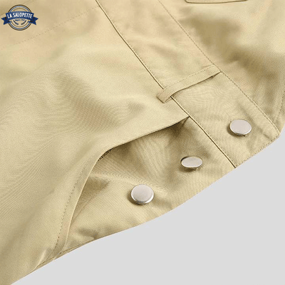 Salopette Jean Blanc Crème