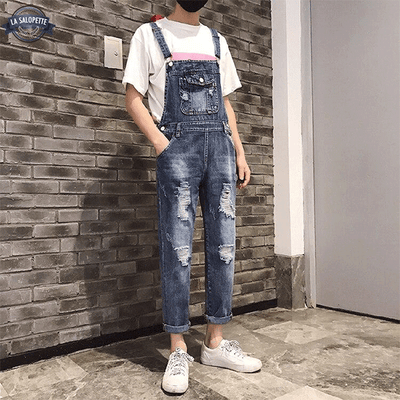 Salopette Vintage en Jean