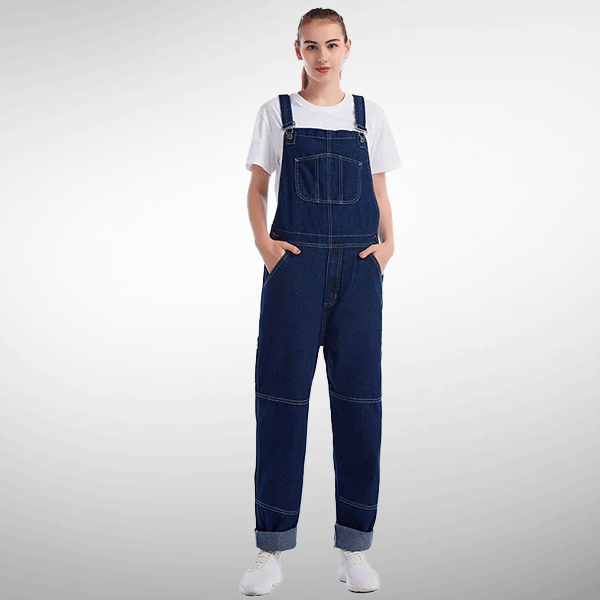 ジーンズオーバーオール<br>ミックスデュオ