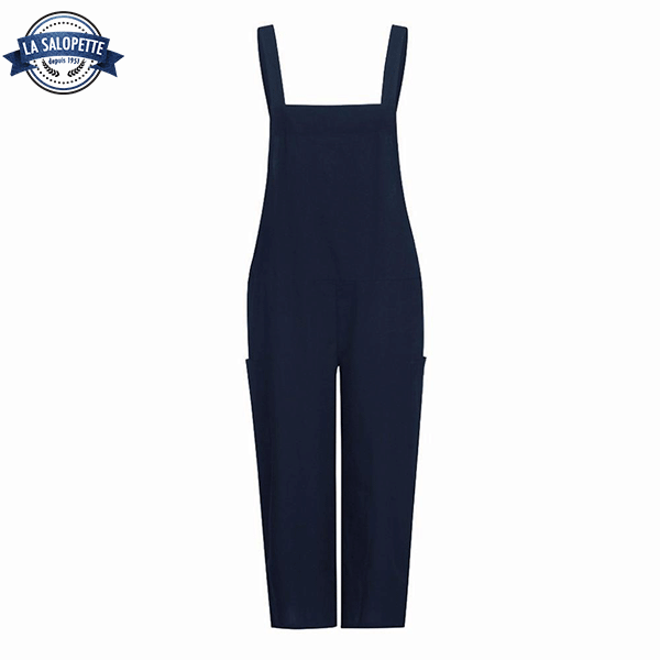 Tablier Lin Bleue