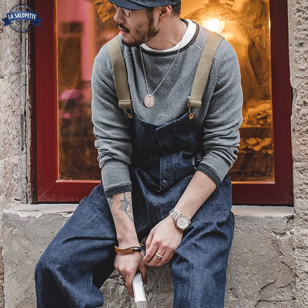 セーラーオーバーオール |オーバーオール – La Salopette