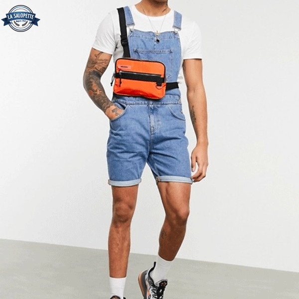 オーバーオール ショートパンツ<br>インスティンクトジャンプスーツ