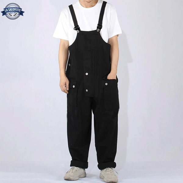 作業用オーバーオール<br>黒人男性のズボン