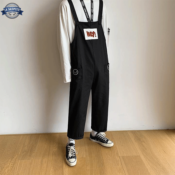 作業用オーバーオール<br>ストレート アメリカーナ ヘイ